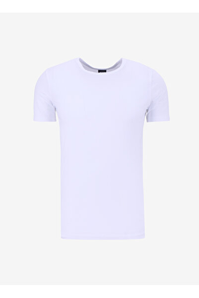 BOSS Beyaz Erkek Atlet TShirtRN 2P Modern