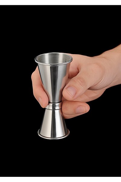 Genel Markalar Jigger 2/4 CI Çelik, Kokteyl Ölçeği