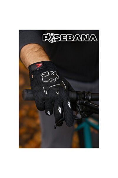 Vadodara Men's Sports Gloves, Breathable Nylon, Firm Grip and Thermal Comfort, Size L