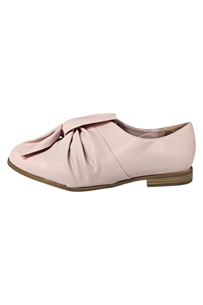 JustFab women's flat shoes, pink, faux leather, size 39.5 EU