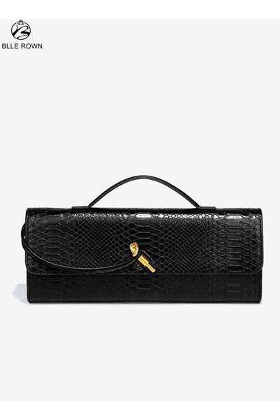 BLLE ROWN New Arrival Women's Luxury Handbags Elegant Black Color Crossbody B...