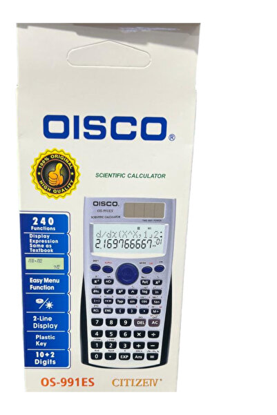 Generic FX-991ES Dot Matrix Scientific Calculator Silver