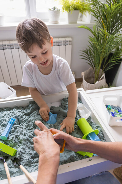 Haenyeo Kiddo Doğal Kinetik Kum 500gr 8 Kalıp Hediyeli