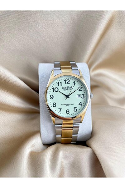 Samstar Smstr32 Classic Metal Men's Wristwatch with Numerals