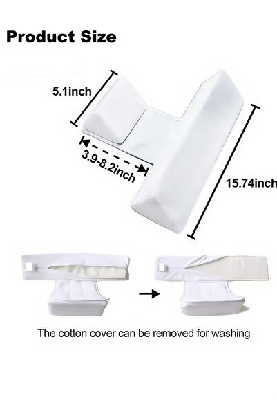 Generic Baby Pillow, Side Sleeper Pillow Wedge Pillow Wedge Cushion Baby Anti Roll Pillow 45° Prevents Spit