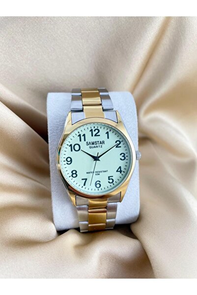 Samstar Smstr30 Numerical Classic Metal Men's Wristwatch
