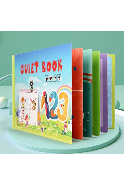 Krista Caiet de activități educaționale, Cartea liniștită 123, Învață numerele