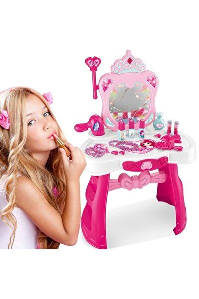 Krista Masă de înfrumusețare, comodă cu oglindă și 23 de accesorii, 008-907