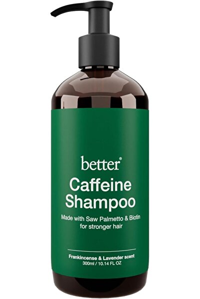 Better شامبو مُقوٍّ للشعر بخلاصة نخيل المنشار والكافيين | يُقلل تساقط الشعر، ...