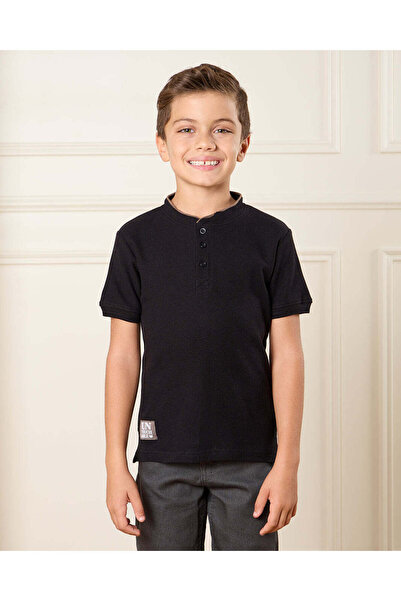 REDTAG تي شيرت كريمي للأولاد باللون اليوسفي