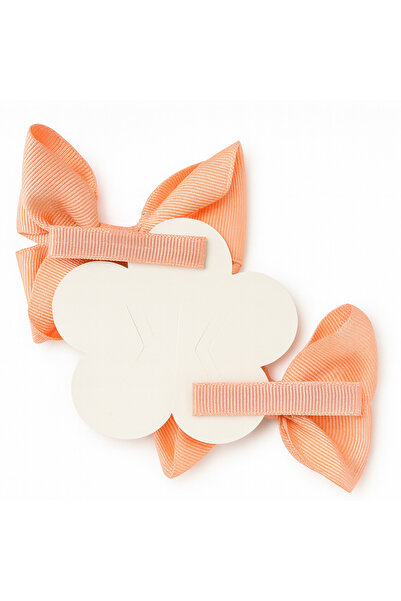 Lika Lika5 Baby Girl - Children's Dress-Up Clip-On Two-Piece Bow Buckle, Domestic Production, Handmade