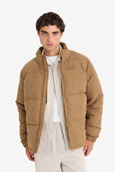 DeFacto Regular Fit Dik Yaka Fermuarlı İç Cepli Mont E9246AX25WN