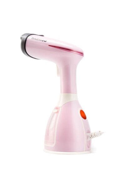 Daewoo Vertical steam iron DGS1500PK, 1500 W, 280 ml, Steam 60 gr/min, White/Pink