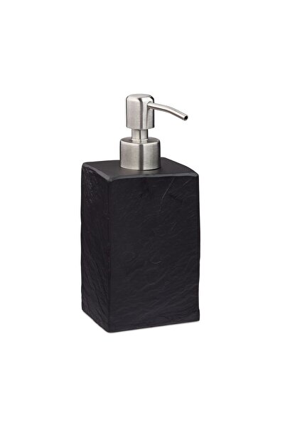 Relaxdays Dozator de săpun lichid, polirășină, cap de pompă din oțel inoxidab...