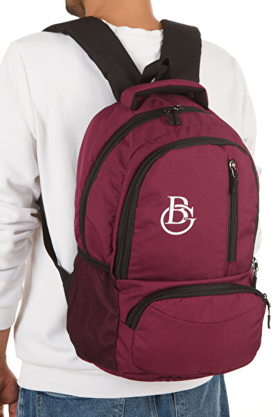 GreandBags Unisex Black School and Backpack Waterproof Bag