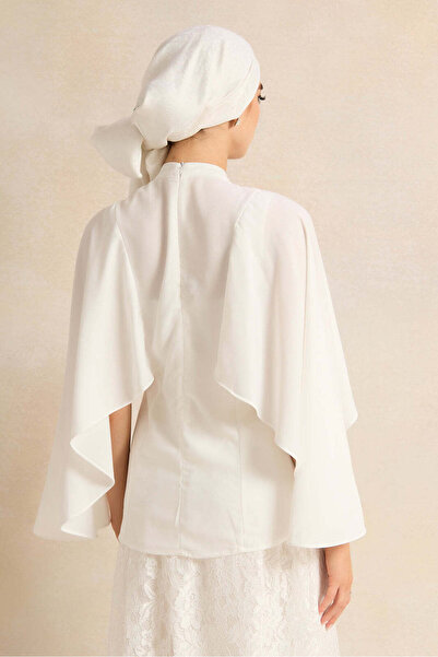 REDTAG Women White Embellished Blouse