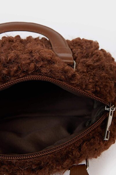 DeFacto Γυναικεία βελούδινη τσάντα χιαστί F1253AXNS