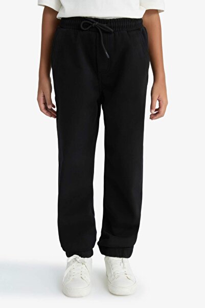 DeFacto Erkek Çocuk Standart Paça Pelüş Astar Jogger Pantolon F1976A825WN