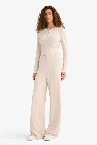 DeFacto Wide Leg Pantolon F0981AX25WN