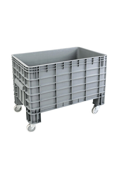 DİKBAŞ PLASTİK TEKERLEKLİ KASA 64X104X79