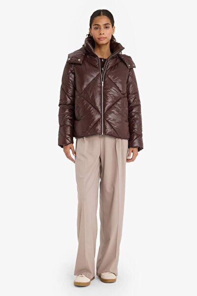 DeFacto Waterproof Regular Fit Hooded Coat F2823Ax25Wn