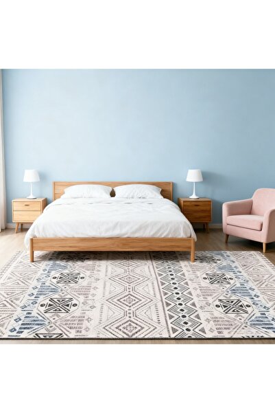 Topone1Topone1 سجادة داخلية، طراز بوهيمي، تصميم مانع للانزلاق، سجادة غرفة الغسيل، سجادة ناعمة 200×300 سم