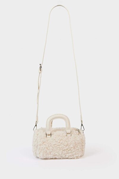 DeFacto Women's Plush Crossbody Bag F1253Axns