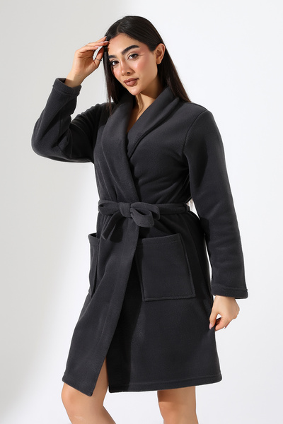 LİKAPA 236 Fleece Short Sabahlik