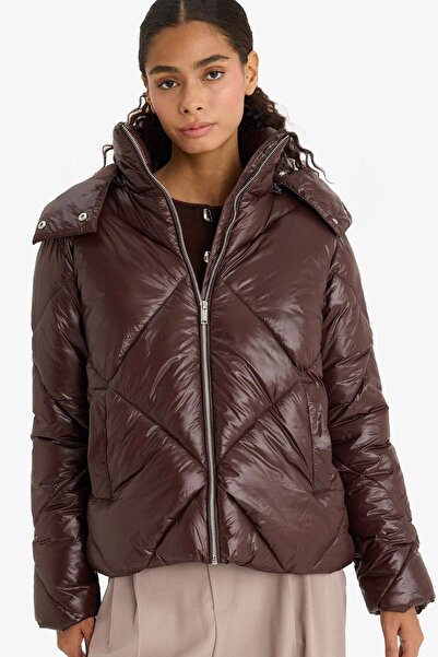 DeFacto Waterproof Regular Fit Hooded Coat F2823Ax25Wn