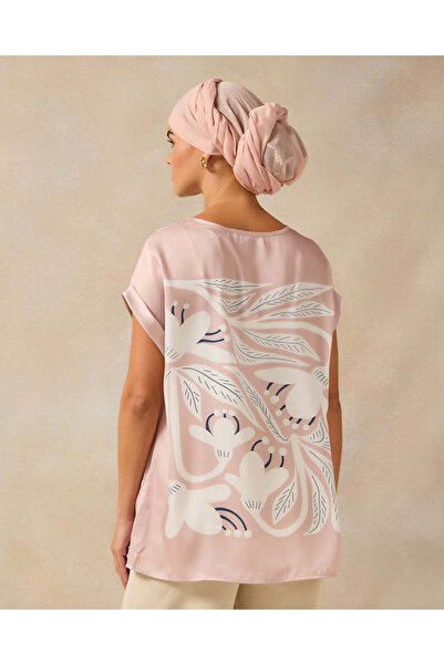 REDTAG Women Pink Printed Blouse