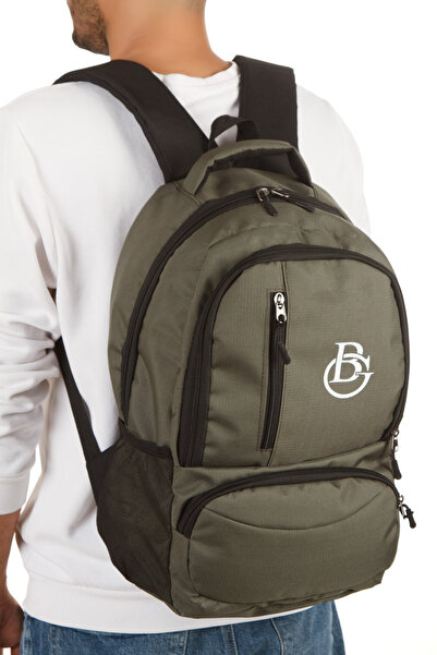 GreandBags Unisex Black School and Backpack Waterproof Bag