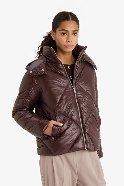 DeFacto Waterproof Regular Fit Hooded Coat F2823Ax25Wn