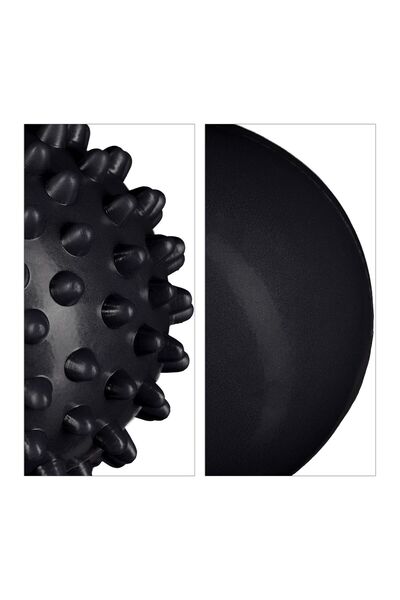 Relaxdays Σετ 4 μπάλες μασάζ, Relaxdays, μαύρες