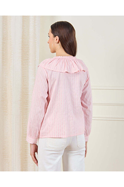 REDTAG Senior Girls Pink Casual Blouse