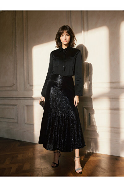 GlamarouX Payet Görünümlü Etek