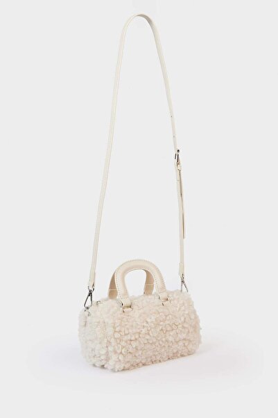 DeFacto Women's Plush Crossbody Bag F1253Axns