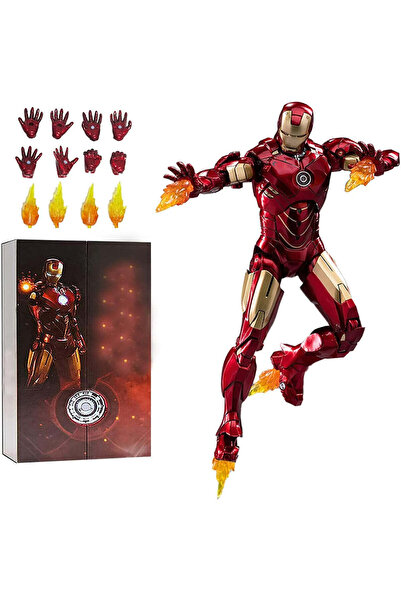 ZDTOYS Marvel Luminous version of Iron Man MK4 Action Figure By ZD Toys