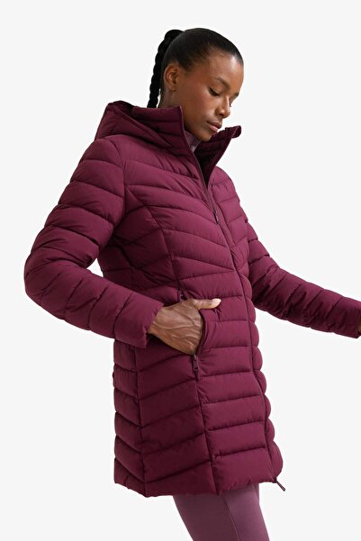 DeFacto DeFactoFit Αδιάβροχο παλτό Regular Fit K με κουκούλα Puffer Parka C6035AX25WN