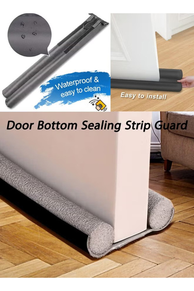 Generic Door Gap Windproof Shield, Noise-Reducing Sealing Strip, Windproof and Dustproof Shield