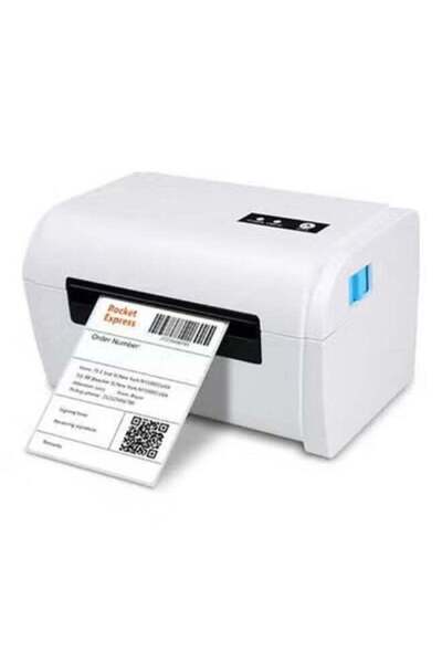 VOGMAX Thermal Label Printer USB Connection Bluetooth Connection - White