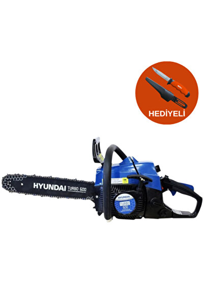 Hyundai Turbo 600 Motorlu Testere | 45cc 2.6HP Benzinli Testere – Welkut WS50...