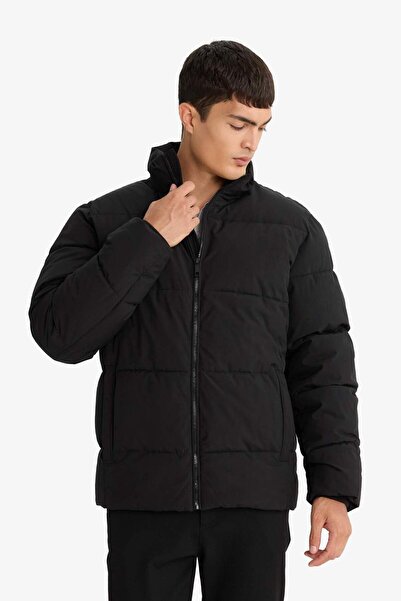 DeFacto Su İtici Regular Fit Dik Yaka Fermuarlı Cepli Mont E9991AX25WN