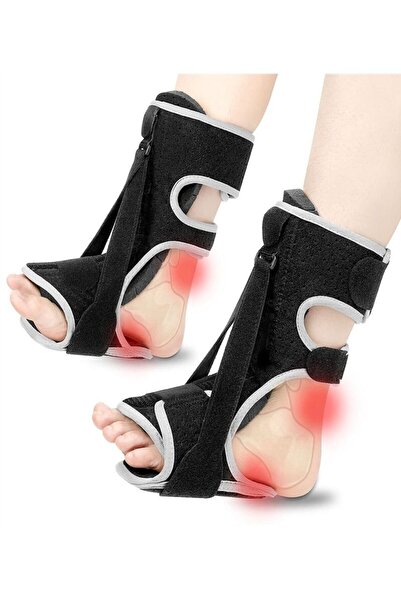 Generic 1 Pair Plantar Fasciitis Night Splint with Adjustable Straps - Relief for Achilles Tendonitis & Foot