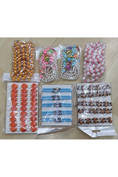 PIRISA 10 adet Çocuk Bileklik Bilezik Hediyelik Dağıtmalık Hac Umre Hediyesi Çocukları Sevindiren Takı