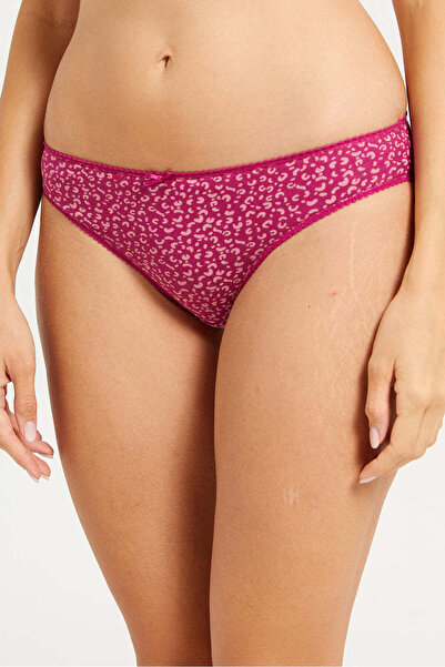 REDTAG Women Assorted Printed And Solid Bikini Brief Set (Pack of 5)