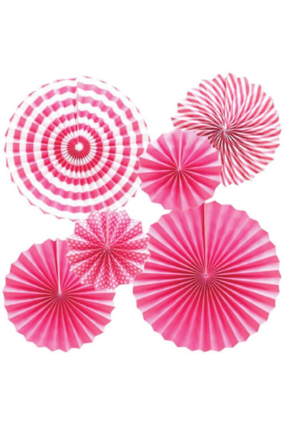 Le Mabelle Pink Round Decorative Party Ornament