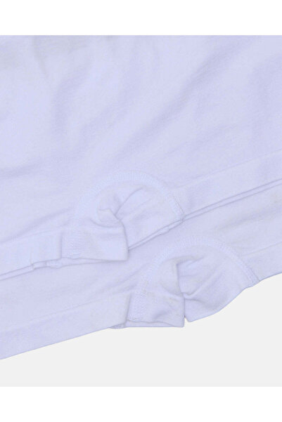 REDTAG Senior Girls White Seamless Boxer Brief (Pack of 2)