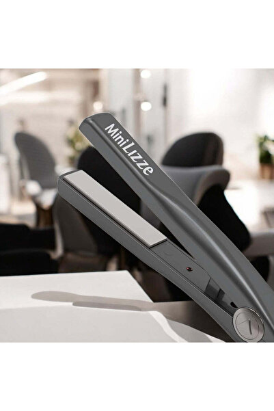 lizze Mini Hair Straightening Iron Compact, Travel-Friendly Styling Tool