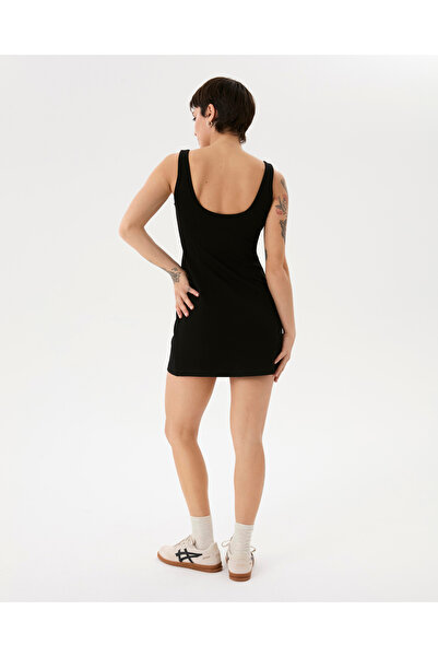 Ayma Active Black Low Back Dress