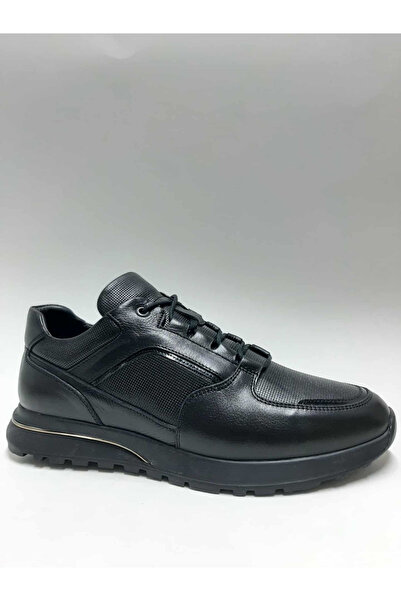 Pepita Genuine Leather Rubber Sole Lace-Up Winter Men's Shoes